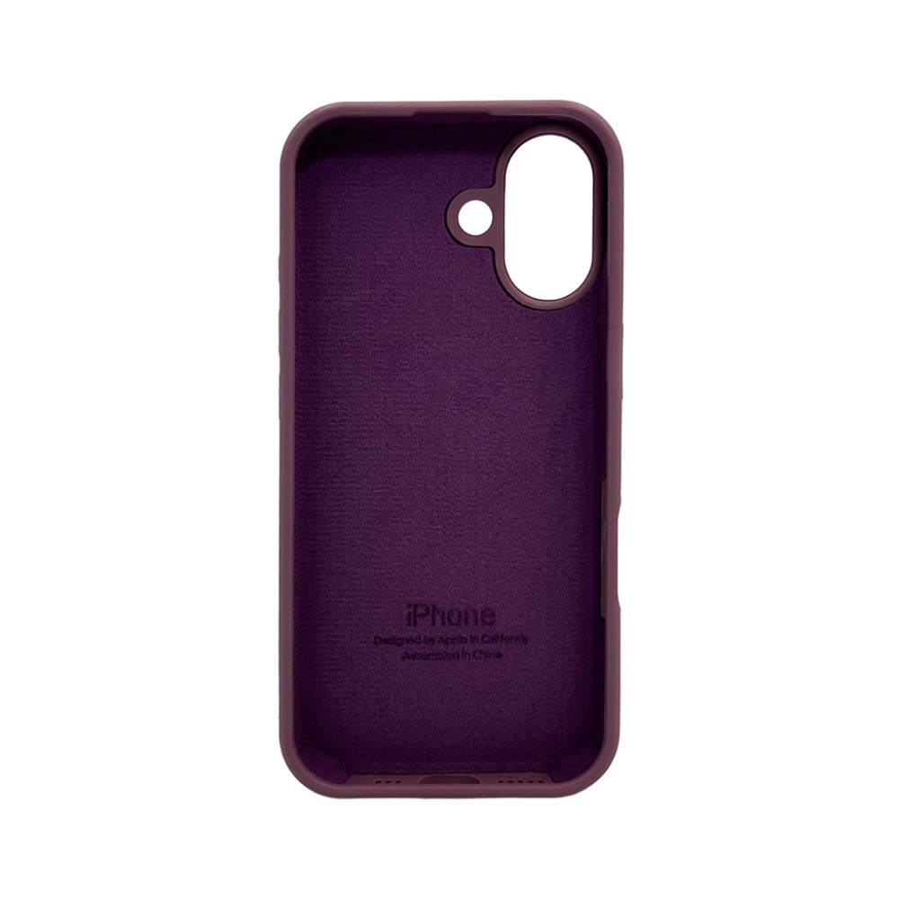 Чохол для смартфона Silicone Full Case AA Open Cam for Apple iPhone 17 36,Blackcurrant Киев - изображение 3