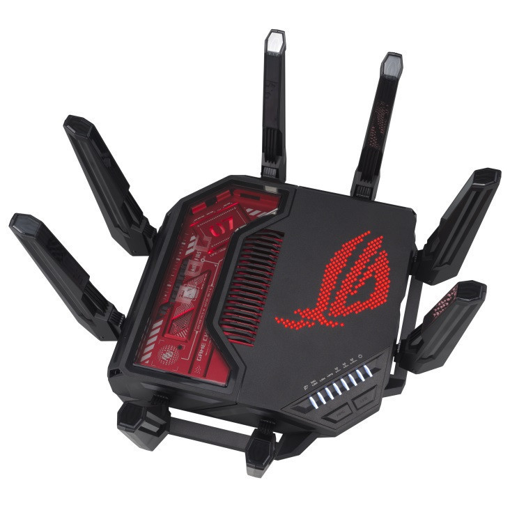 Бездротовий маршрутизатор Asus ROG Rapture GT-BE19000 (90IG0850-MO9A0V) Black Харків - фото 4
