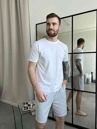 Шорти DUO унісекс, клітинка грейдж Київ