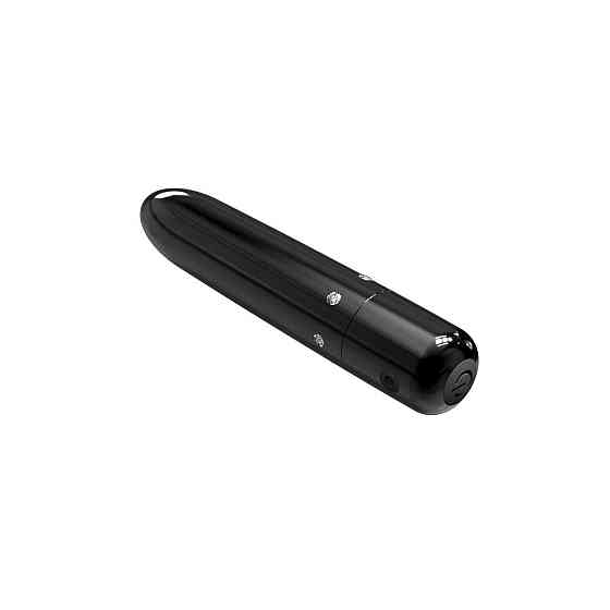 Вибропуля PowerBullet - Pretty Point Rechargeable Bullet Black Sex Aura Киев