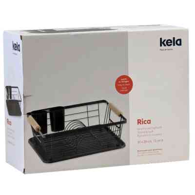 Сушилка для посуды Kela Rica з ручками 35 х 28 см (11713) Винница