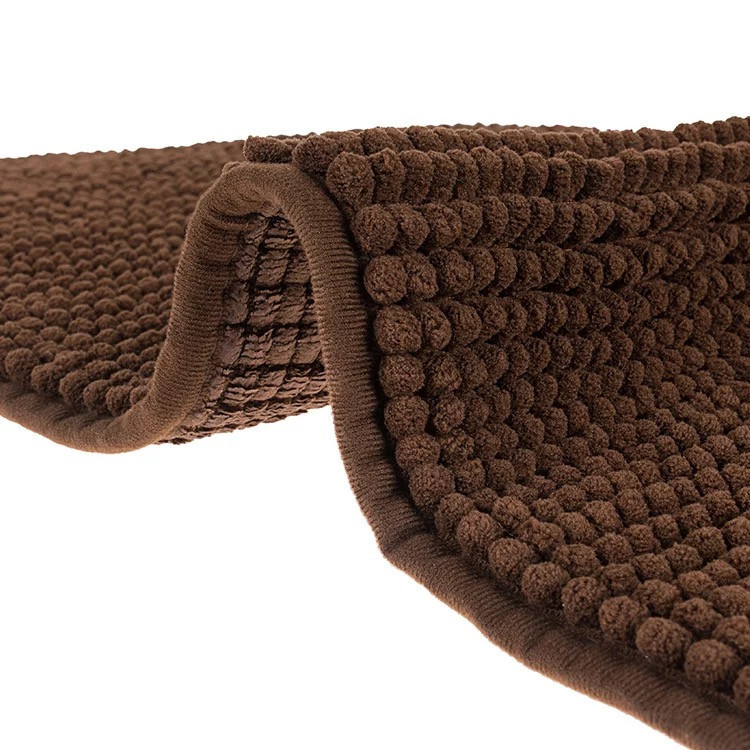 Коврик для ванны и душа Bathlux мягкий длинный ворс, нескользящий Коричневый 45х70 Каменец-Подольский - изображение 1