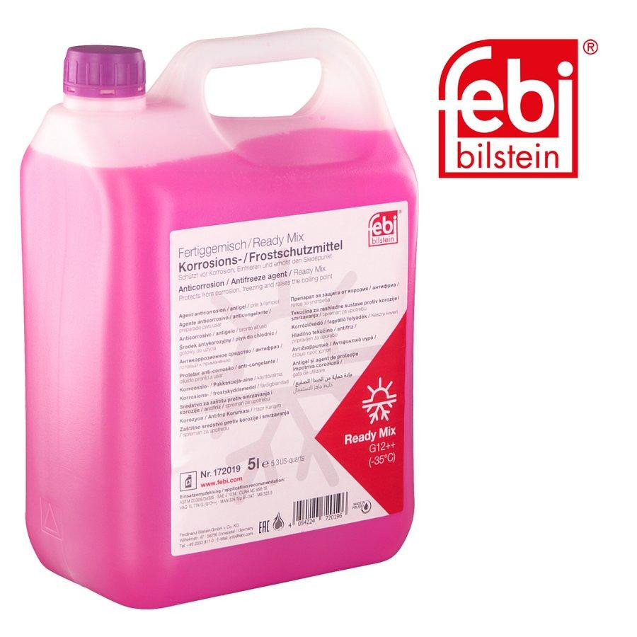 Febi 172019 — Антифриз G12++ (фіолетовий) Ready Mix -35°C 5L | Допуски MB 325.5 / 325.6 | Преміум захист двигуна Ковель - фото 1