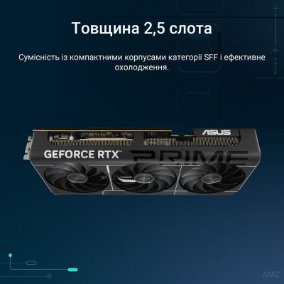 Відеокарта ASUS GeForce RTX5070 12Gb PRIME OC (PRIME-RTX5070-O12G) Вінниця - фото 2