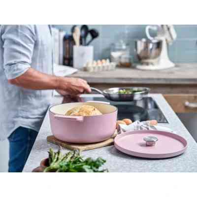 Каструля KitchenAid чавунна з кришкою 3,3 л Суха троянда (CC007430-001) Вінниця