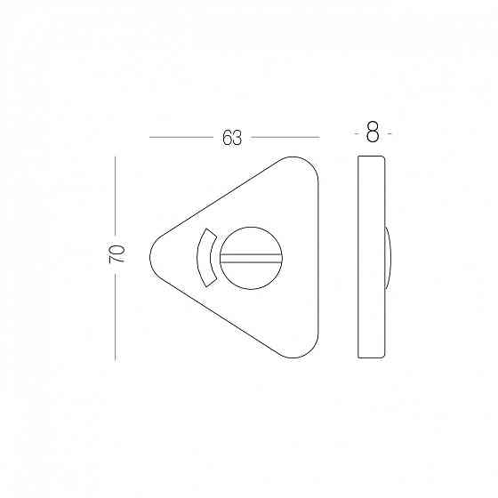 НАКЛАДКА ПОД WC С ИНДИКАТОРОМ T14i YELLOW ЖОВТА Киев