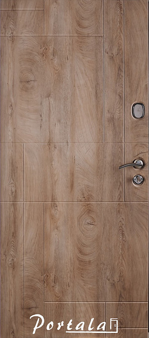 Двері вуличні, МДФ-фарбування по RAL,серія ТРІО, модель Неаполь-2 850 Київ - фото 2