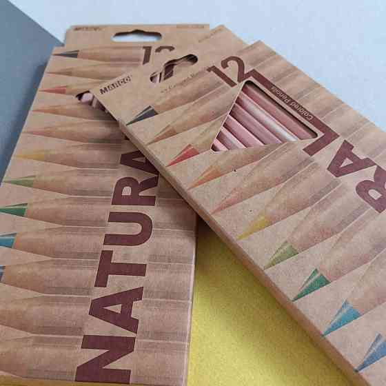 Олівці кольорові Marco 12 кольорів Natural Київ
