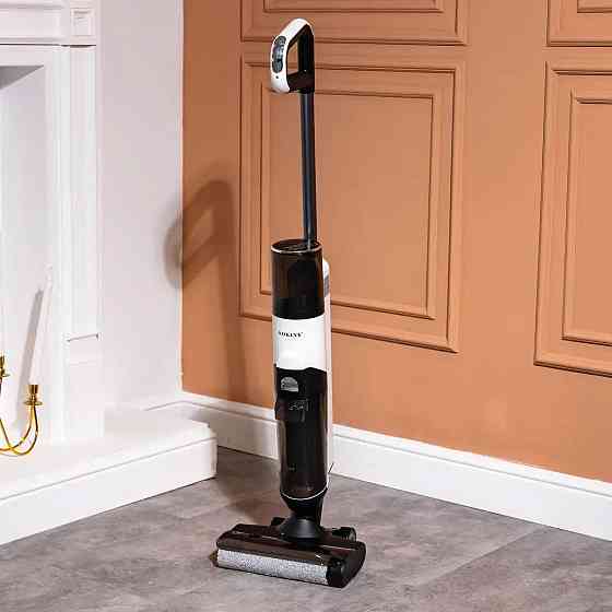 Вертикальный пылесос моющий 175 Вт Sokany аккумуляторный для сухой и влажной уборки SK-13040 Киев