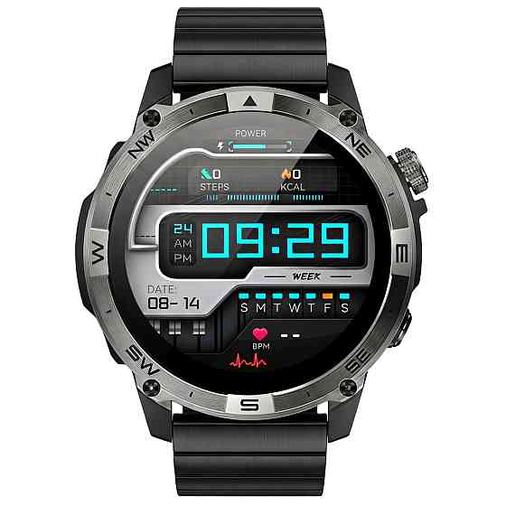 Розумний смарт-годинник North Edge GPS Smart Titan Centurion Black (2 ремінці) Вінниця