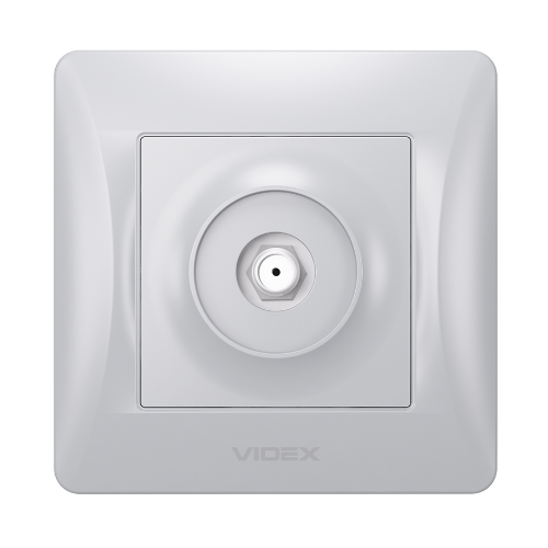 BINERA срібний шовк Розетка внутрішня 1-а SAT супутникова Videx Житомир