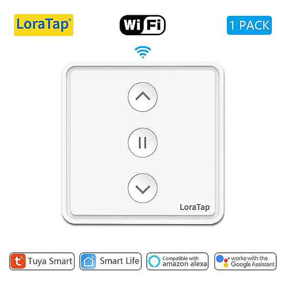 Розумний перемикач штор/ролетів LoraTap SC400W-EU Луцьк