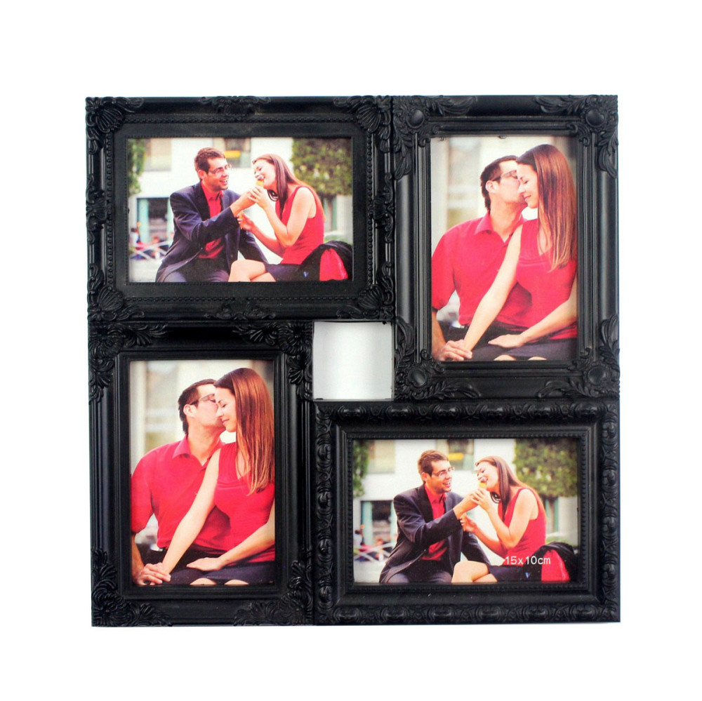 Фоторамка "Найяскравіші миті" на 4 фото, чорна Рівне - фото 1