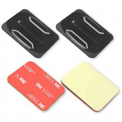 Аксессуар к экшн-камерам AirOn набор плоских и вогнутых креплений (AC09) Винница