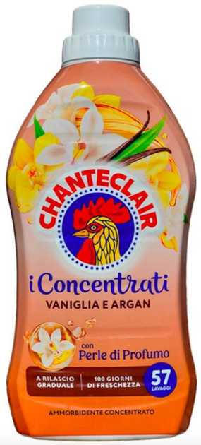 Концентрированный ополаскиватель для белья Chanteclair iConcentrati Vaniglia E Argan, 1140 мл (57 ст Львов - изображение 1