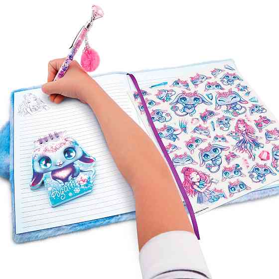 Великий пухнастий блокнот 2-в-1 Nebulous Stars - Агата Дніпро