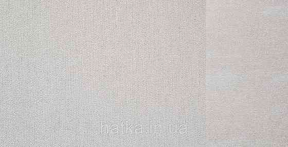Обои виниловые на флизелиновой основе Rasch Ascona 1.06х10 однотонные структурные тонкая полоска бежевые Киев