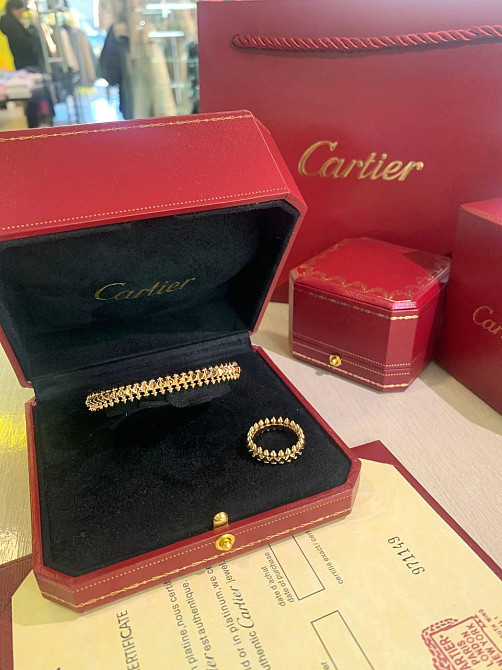 Cartier набір / каблучка і браслет Одеса - фото 3