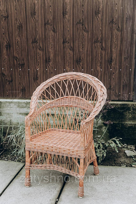 Кресло из натуральной лозы Киев - изображение 2