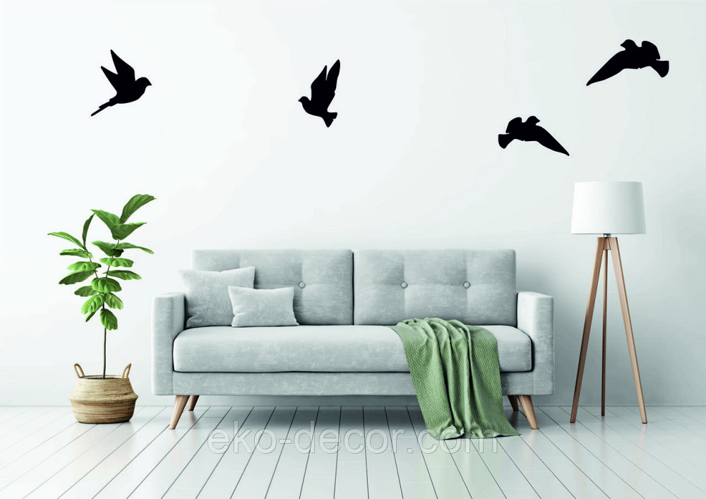 Декоративне настінне Панно «Пташка» Декор на стіну(ціна за 1шт) Київ - фото 3