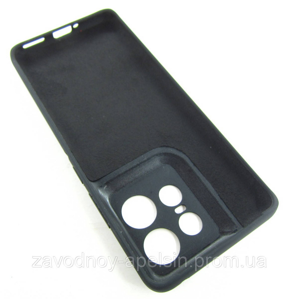 Motorola Moto Edge 50 pro Чохол мікрофібра Захист камери (чорний) Одеса - фото 2