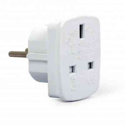 Переходник Cablexpert UK-розетка - Евро-вилка (A-AC-UKEU-001) Винница