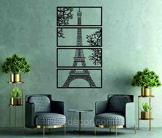 Панно  «Эйфелева башня» Декор на стену Киев