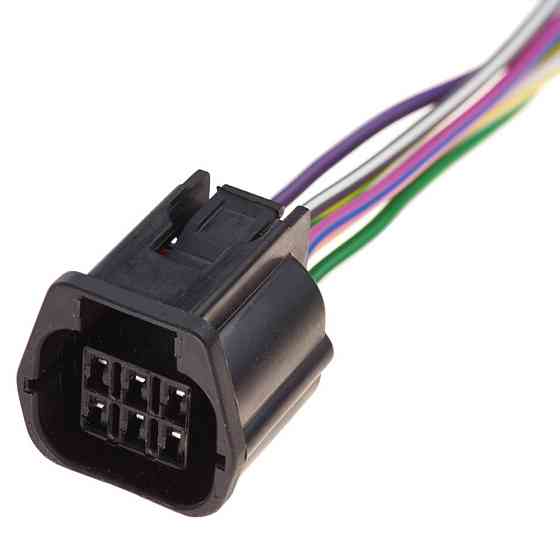 Разъем коннектор с проводом, 6-кон., 7283-9332-3 YAZAKI Япония универс., Моторный отсек, Mitsubishi Киев