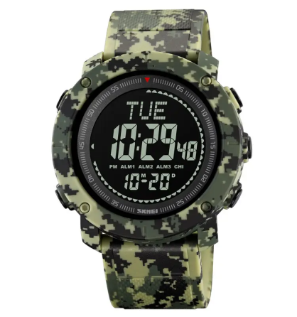 Чоловічий спортивний годинник з компасом Skmei 2095 (Камуфляж) Вінниця