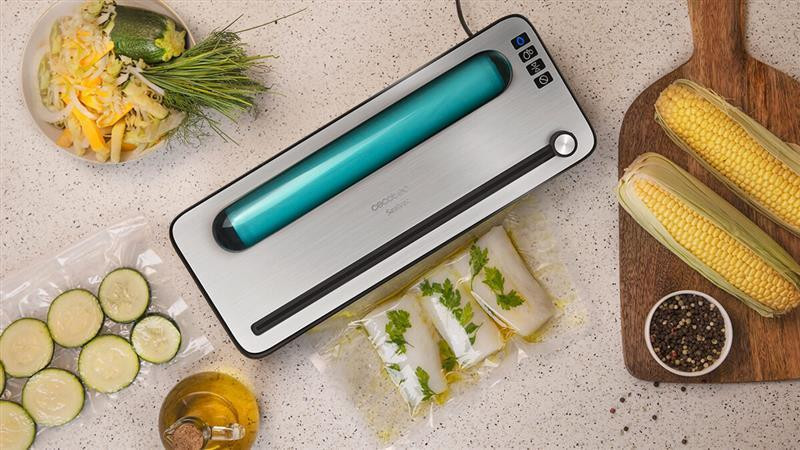 Вакуумний пакувальник Cecotec SealVac 120 SteelCut CCTC-04256 (8435484042567) Харьков - изображение 4