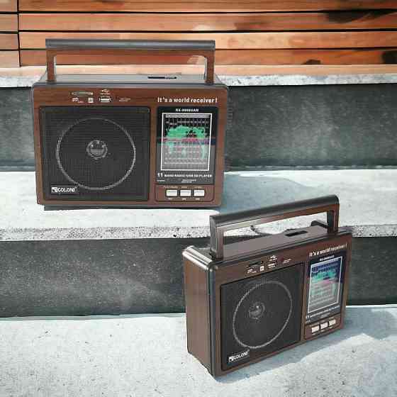 Радіо GOLON RX-9966 UAR Диапазоны FM, AM, SW1-SW9 Одеса