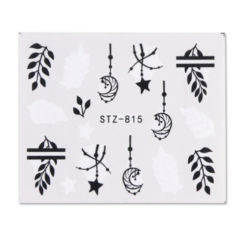 Красивые наклейки на ногти - размер наклейки 6*5см, инструкция по применению есть в описании Киев - изображение 1