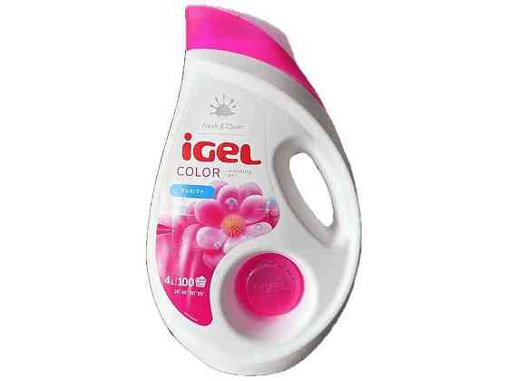 Гель для прання 4л Color ТМ IGEL Київ