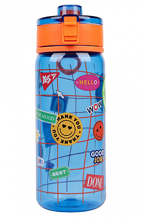 Пляшка для води "YES" 707957 "Sticky Mood" 600 мл, шт Київ - фото 1