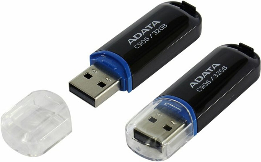 Flash A-DATA USB 2.0 C906 32Gb Black Киев - изображение 2