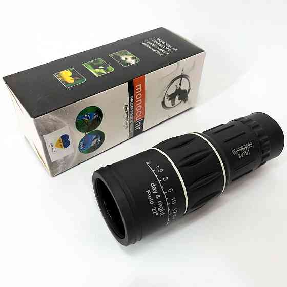 Монокуляр Bushnell 16x52 PowerView монокль, Бушнел, подзорная труба с чехлом IJ-50 Киев