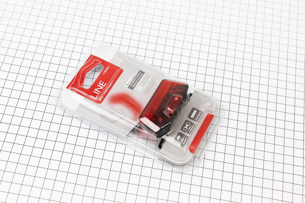 Ліхтар задній 5 діодів, LR200 (без батарейок) Київ - фото 4