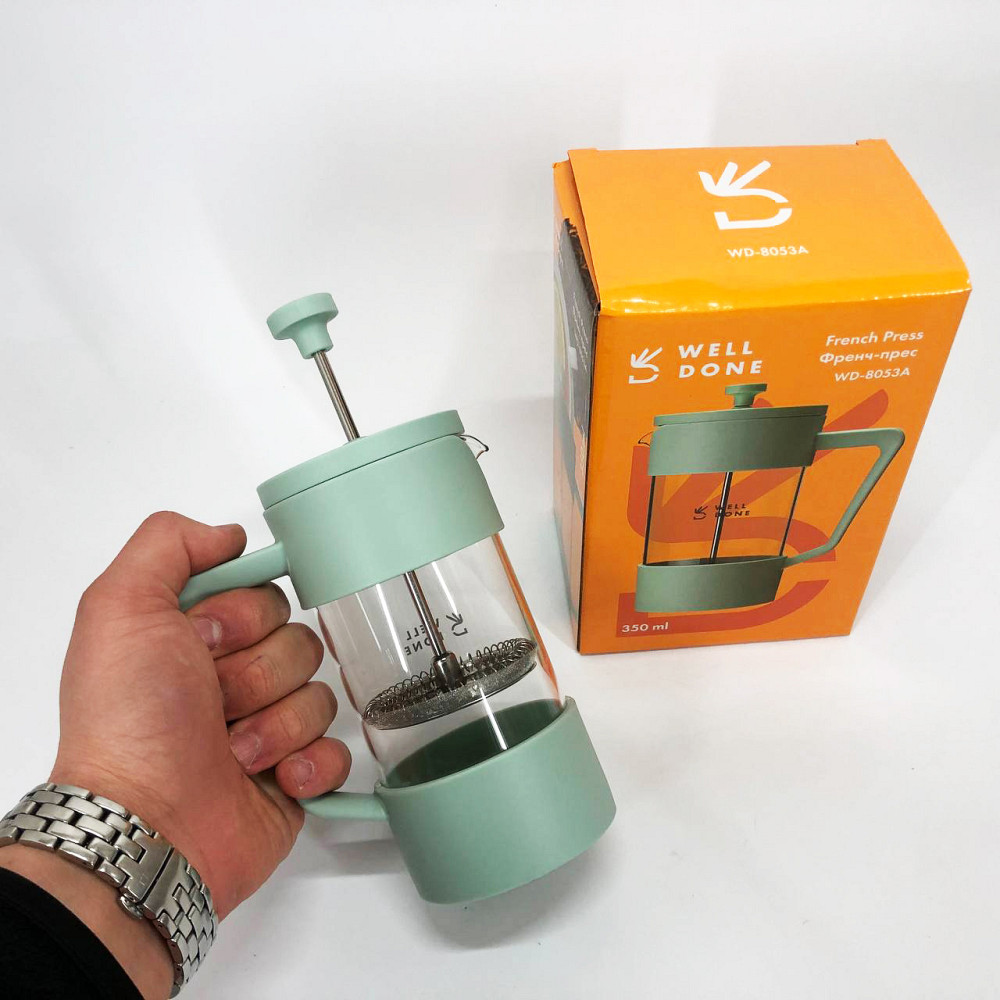 Ексклюзивні заварювальні чайники, Чайник зі скляним заварником, Заварник прозорий YQ-46 Львів - фото 2