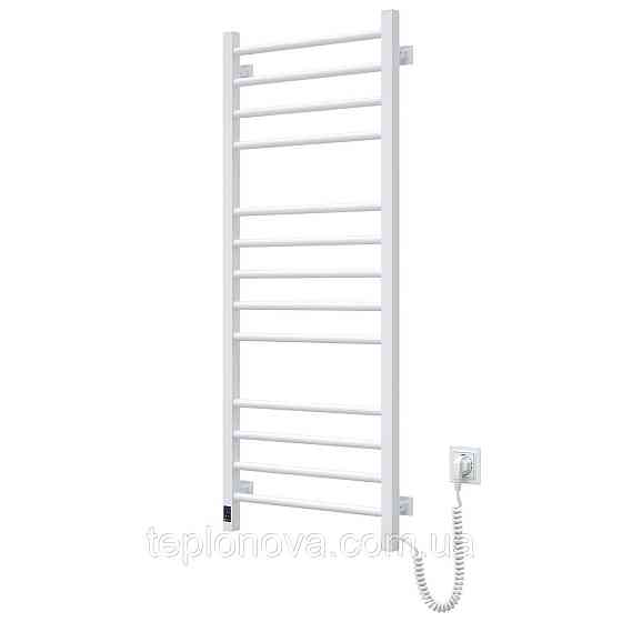 Сушарка для рушників електрична Navin Класик Квадро 500х1200 Sensor права біла Чернівці