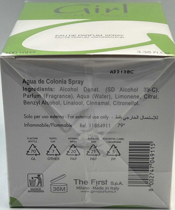 Парфюмерия: Gian Marco Venturi Girl edp 100ml.Оригинал! Киев - изображение 2