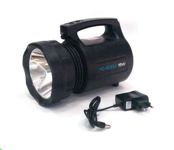 Потужний акумуляторний ліхтар фара TD-6000 15W Винница