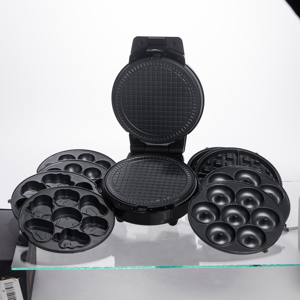 Yiwu Мультипекар Sokany SK-08105 5 в 1 600 Вт з антипригарними панелями: для вафель, коржів, по Коломыя - изображение 6