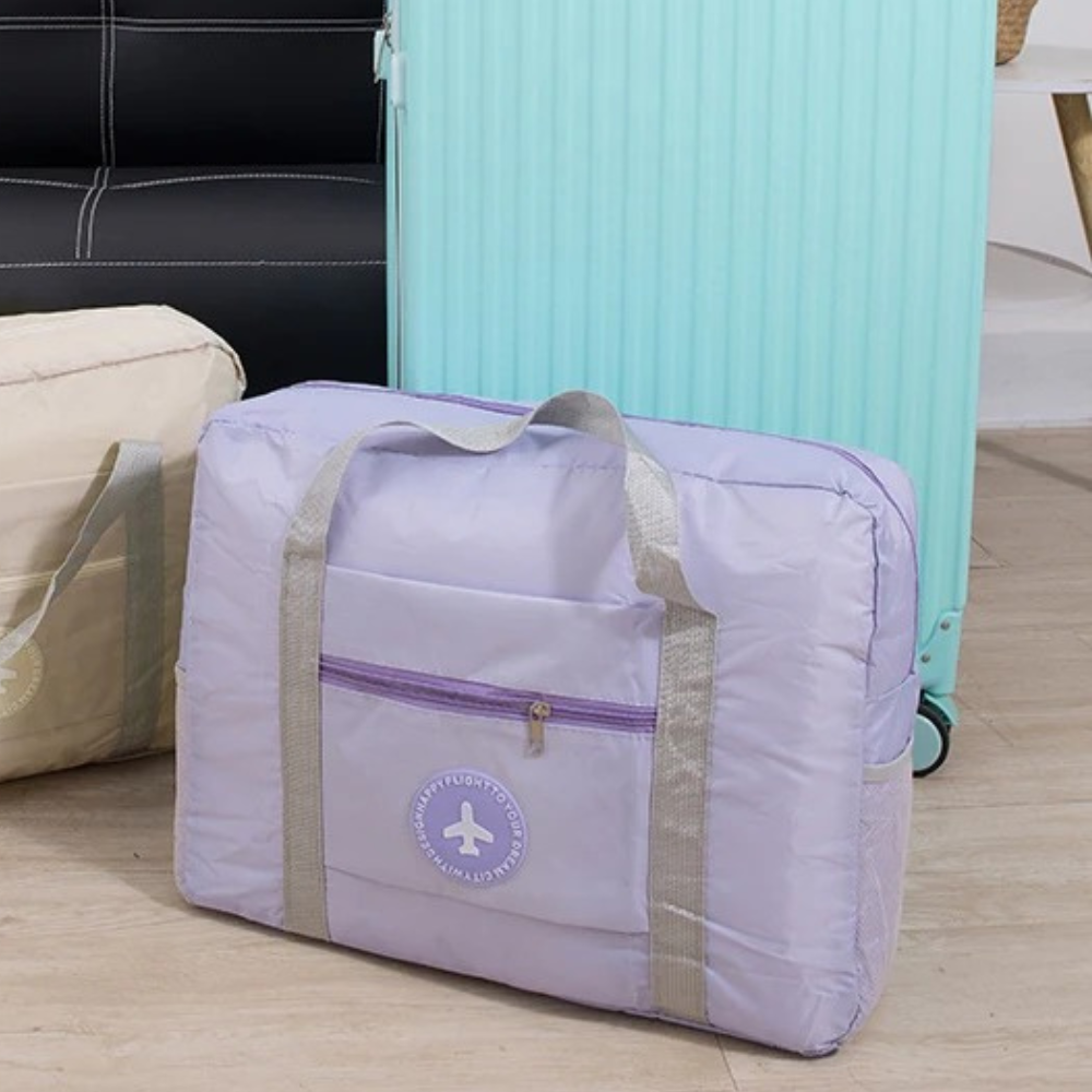 Сумка для подорожей, дорожня, портативна сумка для одягу, речей з відсіком для аксесуарів фіолетова Кам'янець-Подільський - фото 7