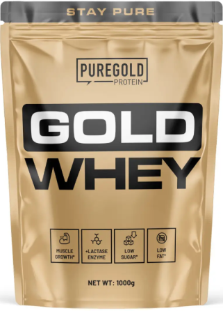 Сироватковий протеїн Puregold Whey Protein 1000g полуниця Київ