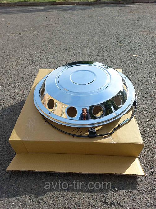 Ковпак колеса передній 22,5  TIR , Автобус (нержавійка) Ковпаки на автобус 22.5 Луцк - изображение 1