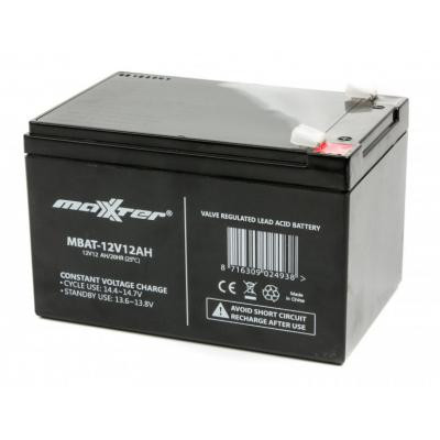 Батарея до ДБЖ Maxxter 12V 12AH (MBAT-12V12AH) Вінниця - фото 1