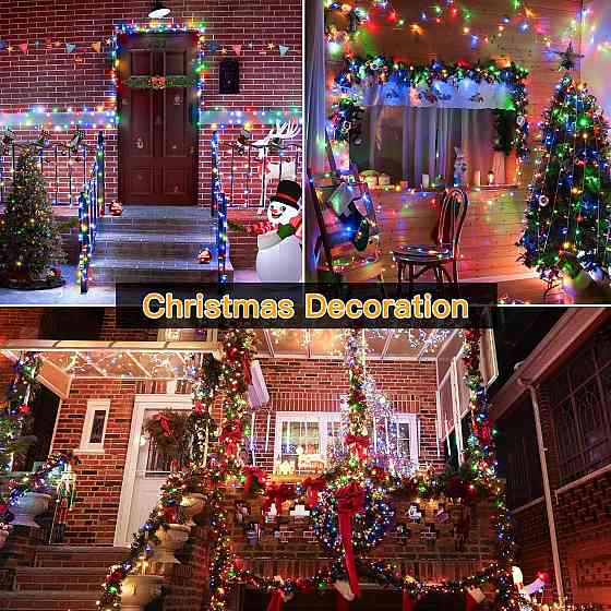 Вулична гірлянда бахрома 396LED 10м RGB 220w Луцк