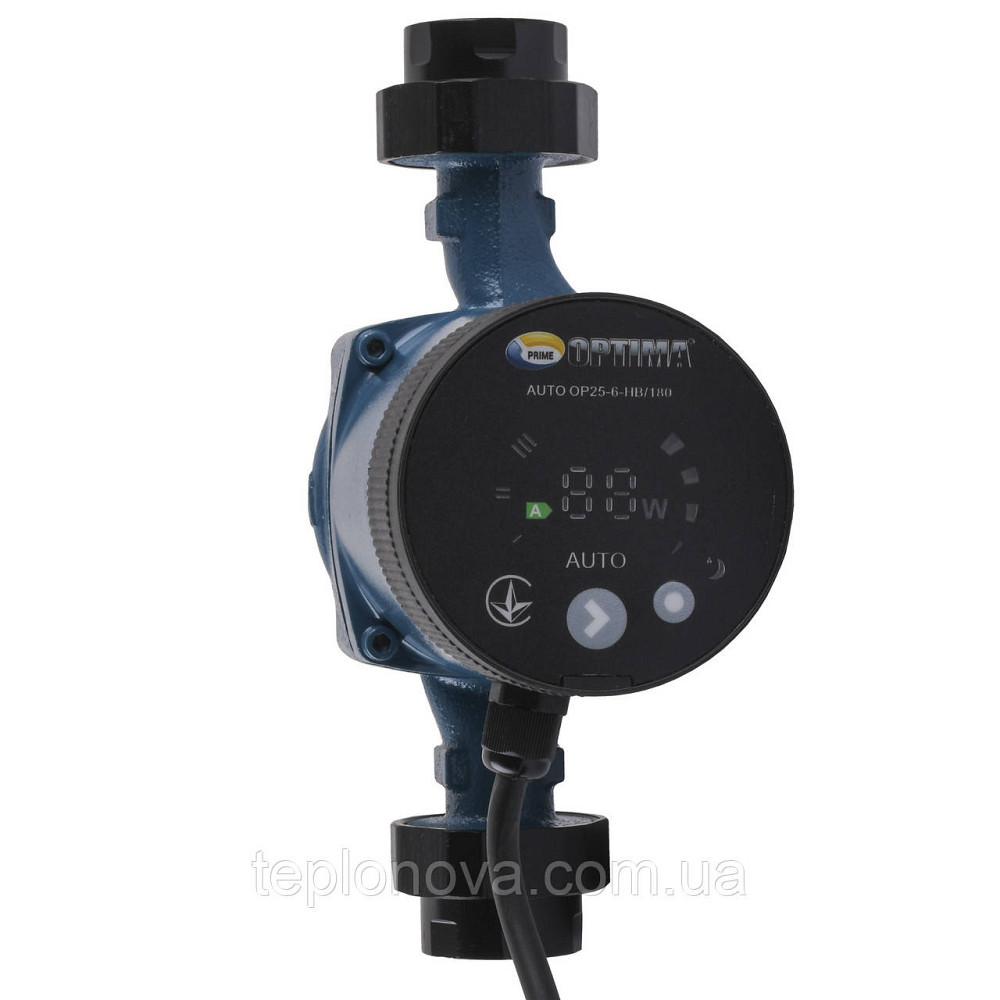 Насос циркуляційний енергоощадний Optima PRIME OP25-60AUTO 180 мм + гайки Чернівці - фото 2