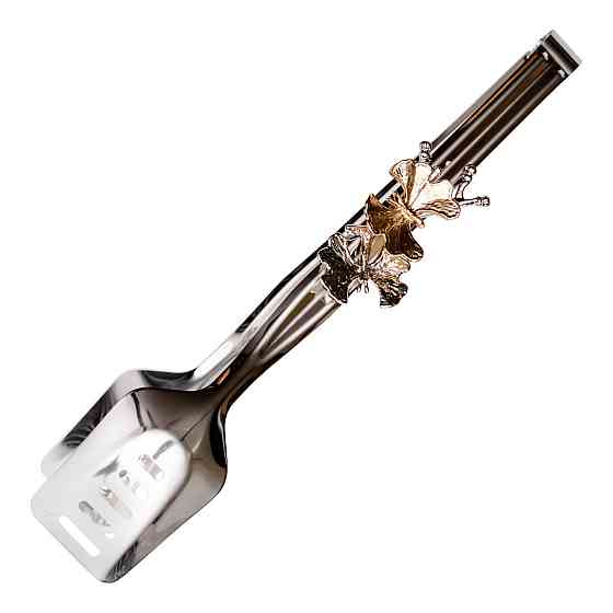 Кухонні металеві щипці для м'яса та риби 29 см Київ