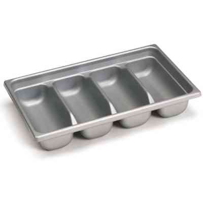 Органайзер для столовых приборов Mobil Plastic 32,5 х 53 х h9,5 см сірий (86-GRI) Винница